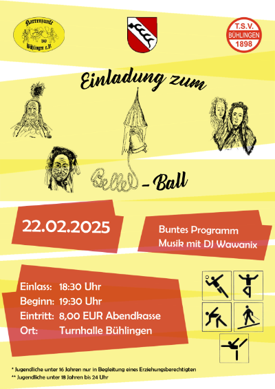 Einladung zum Bellel-Ball