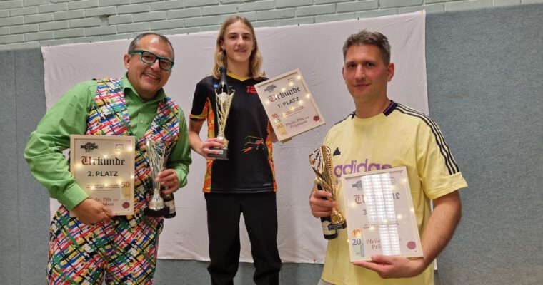 Ein voller Erfolg – das 1. Dart-Turnier der Narrenzunft Bühlingen