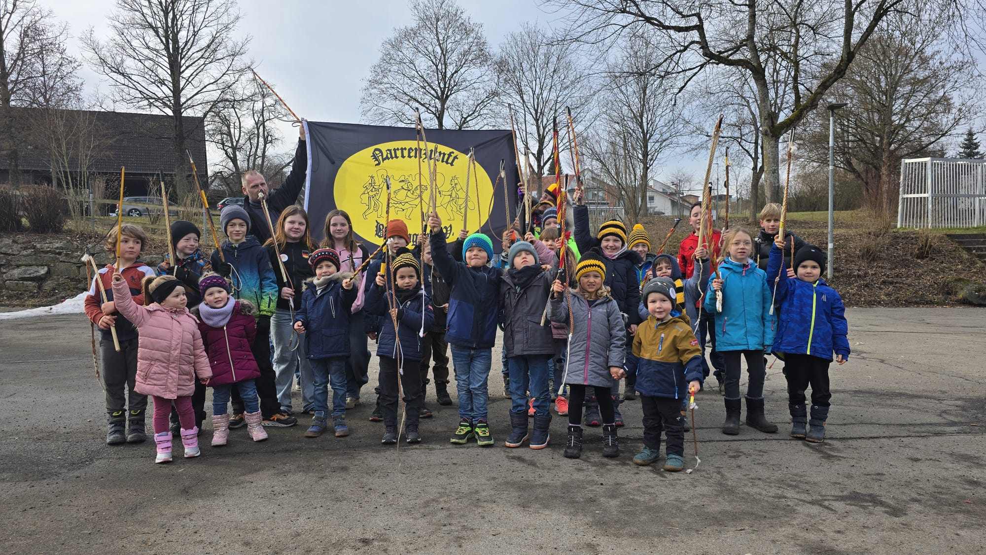 Fröhlicher Trubel beim Klepfermittag der Narrenzunft Bühlingen