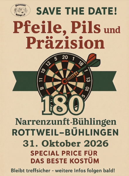 Save the date 2026