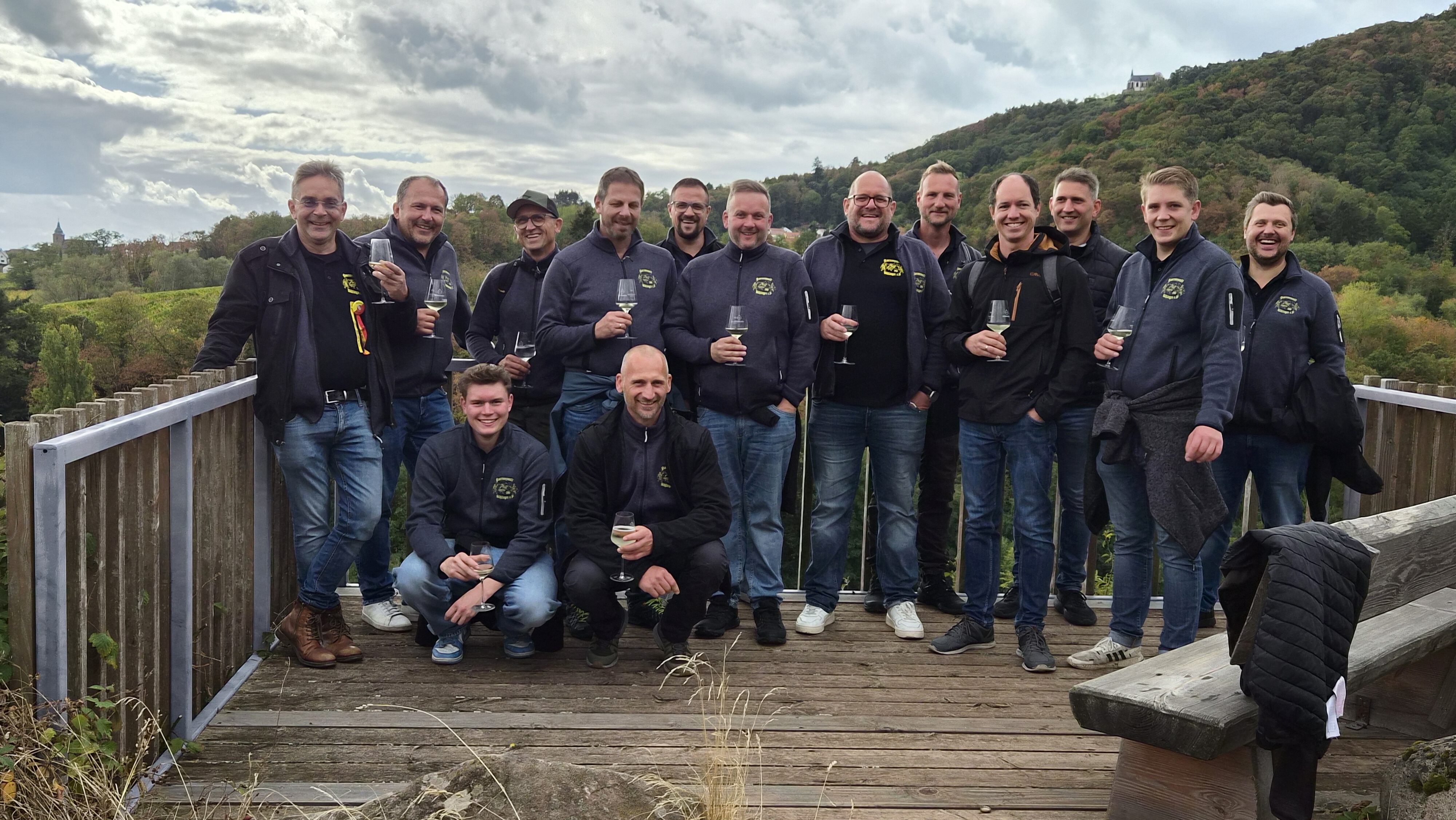 Ausschuss der Narrenzunft Bühlingen auf genussvoller Weinreise in der Pfalz